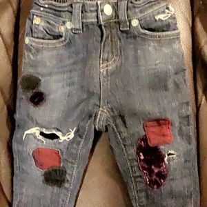 Ralph Lauren Patchwork Distressed Jeans 12 Month
